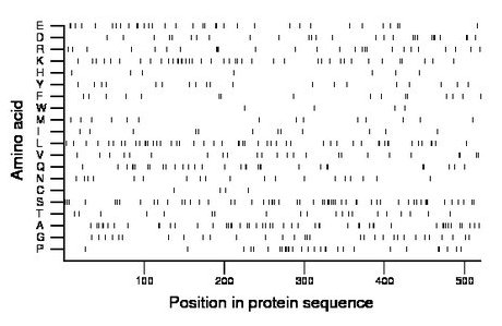 amino acid map