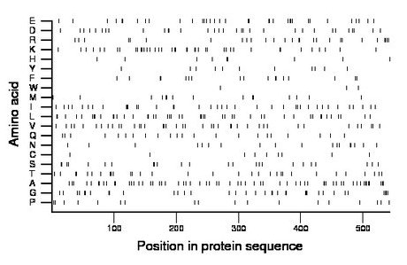 amino acid map