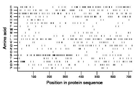 amino acid map