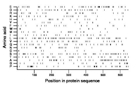 amino acid map