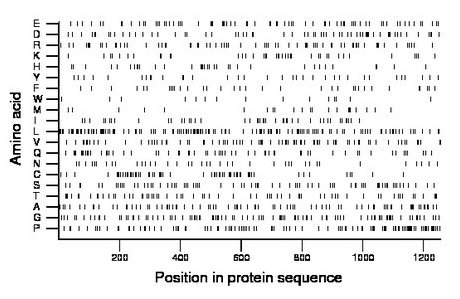 amino acid map