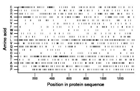 amino acid map