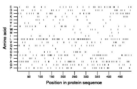 amino acid map