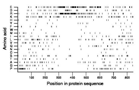 amino acid map