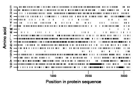 amino acid map