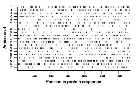 amino acid map