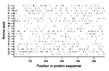 amino acid map