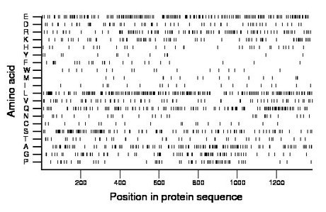 amino acid map