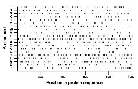 amino acid map