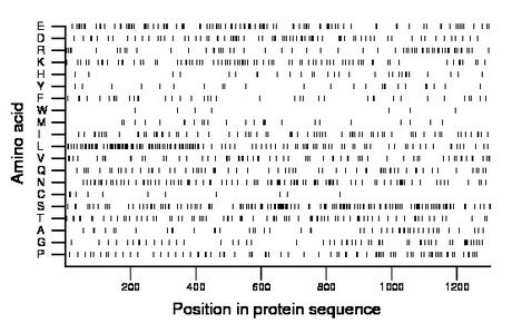 amino acid map