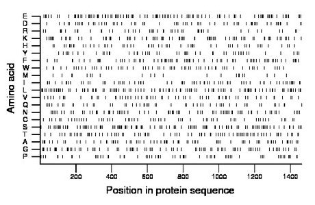 amino acid map