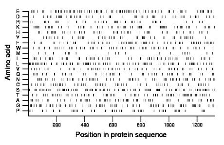 amino acid map