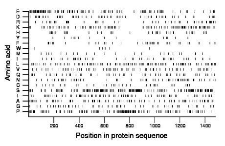 amino acid map