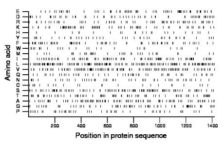 amino acid map