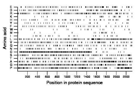 amino acid map