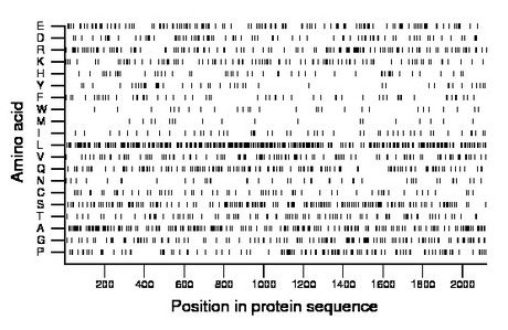 amino acid map