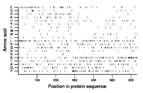 amino acid map