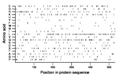 amino acid map