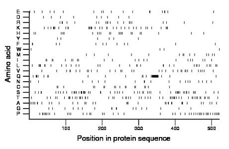 amino acid map