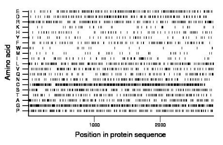 amino acid map