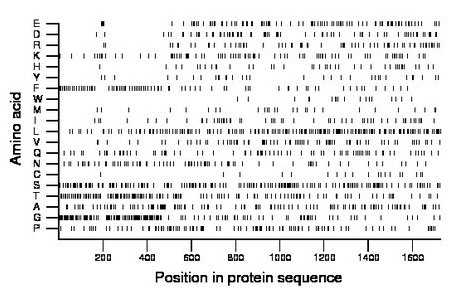 amino acid map