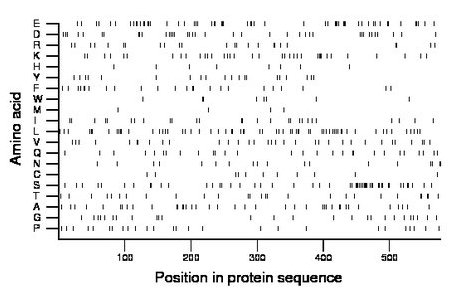 amino acid map