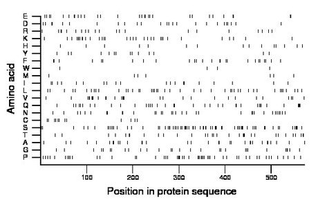 amino acid map