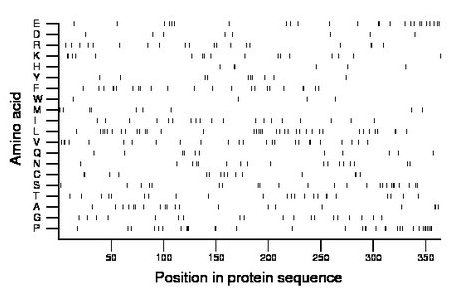 amino acid map