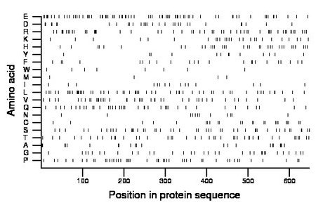 amino acid map