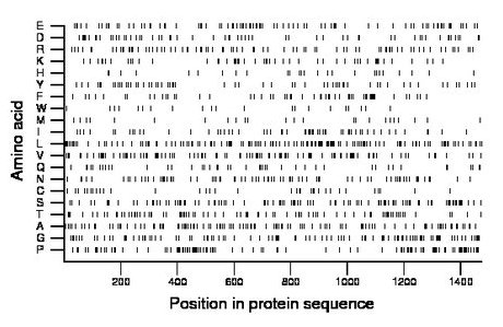 amino acid map