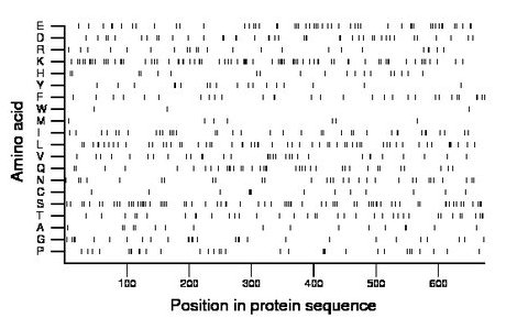 amino acid map