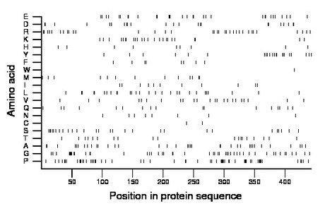 amino acid map