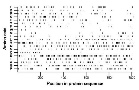 amino acid map