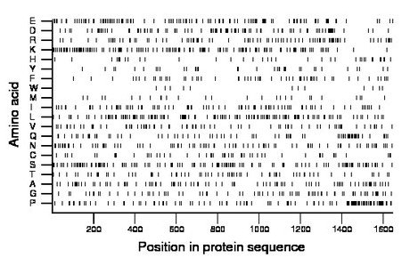 amino acid map