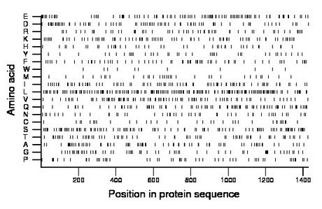 amino acid map