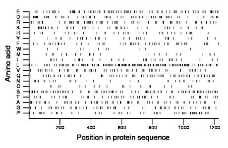 amino acid map