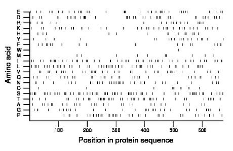 amino acid map