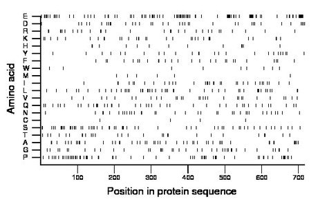 amino acid map