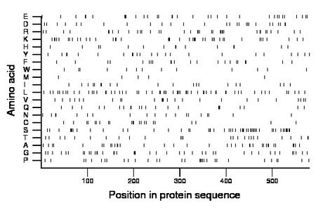 amino acid map