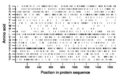 amino acid map