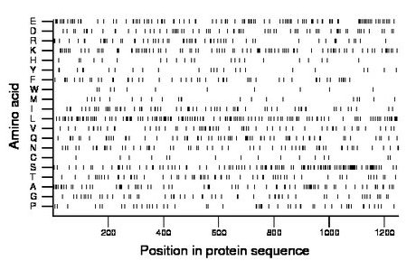 amino acid map