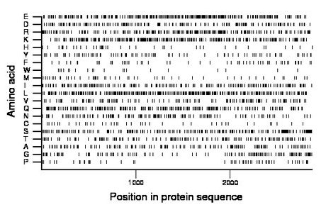 amino acid map