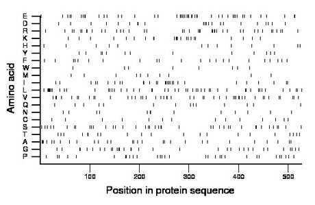 amino acid map