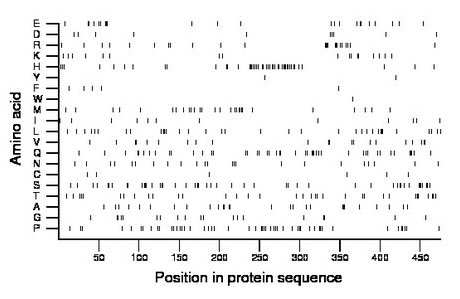 amino acid map