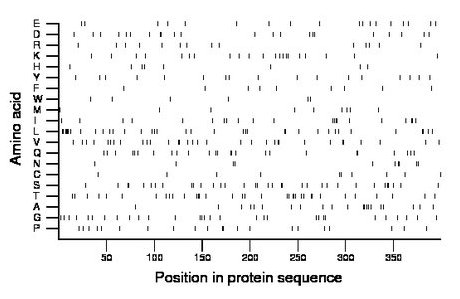 amino acid map