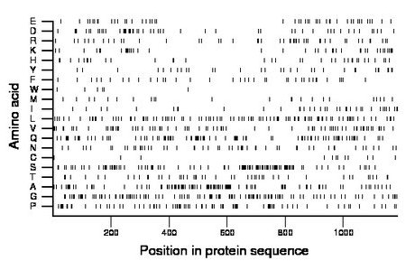 amino acid map