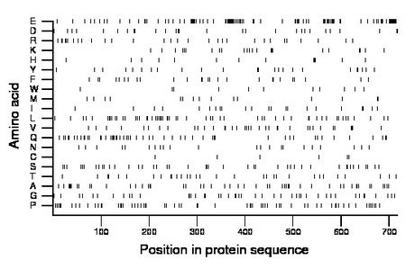 amino acid map