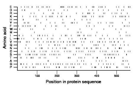 amino acid map