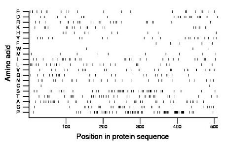 amino acid map