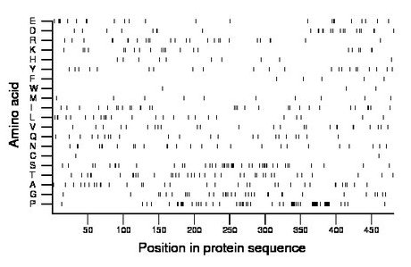 amino acid map